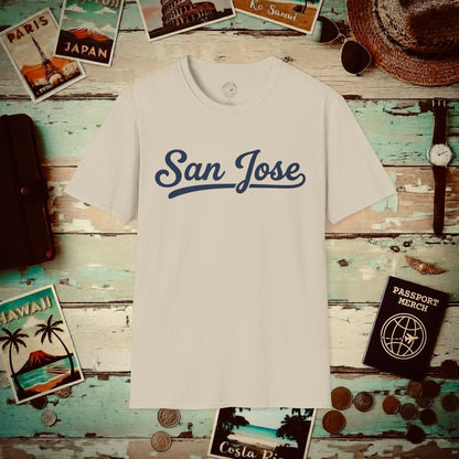 San Jose, California (League Series) T-Shirt Sand / S