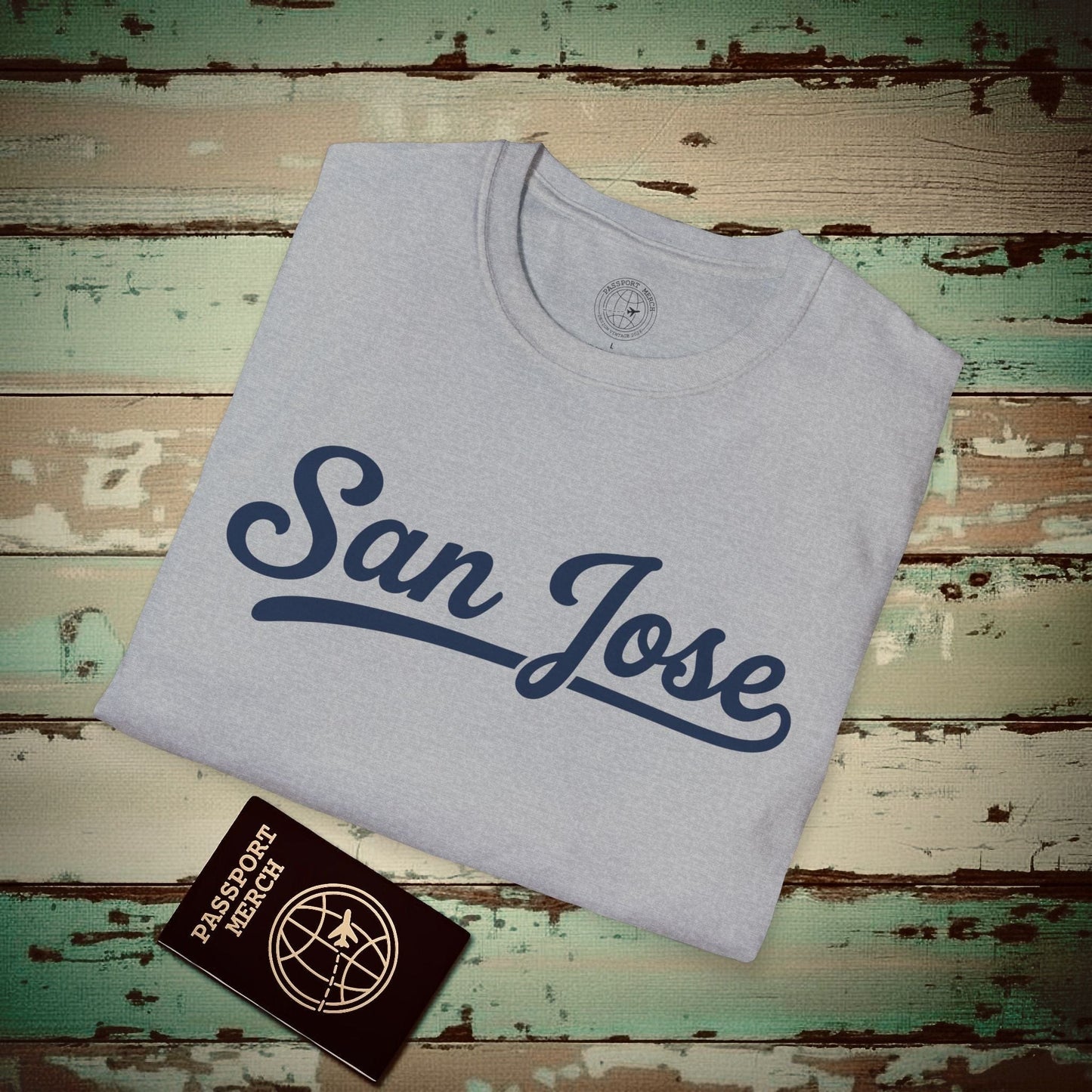San Jose, California (League Series) T-Shirt Sport Grey / S