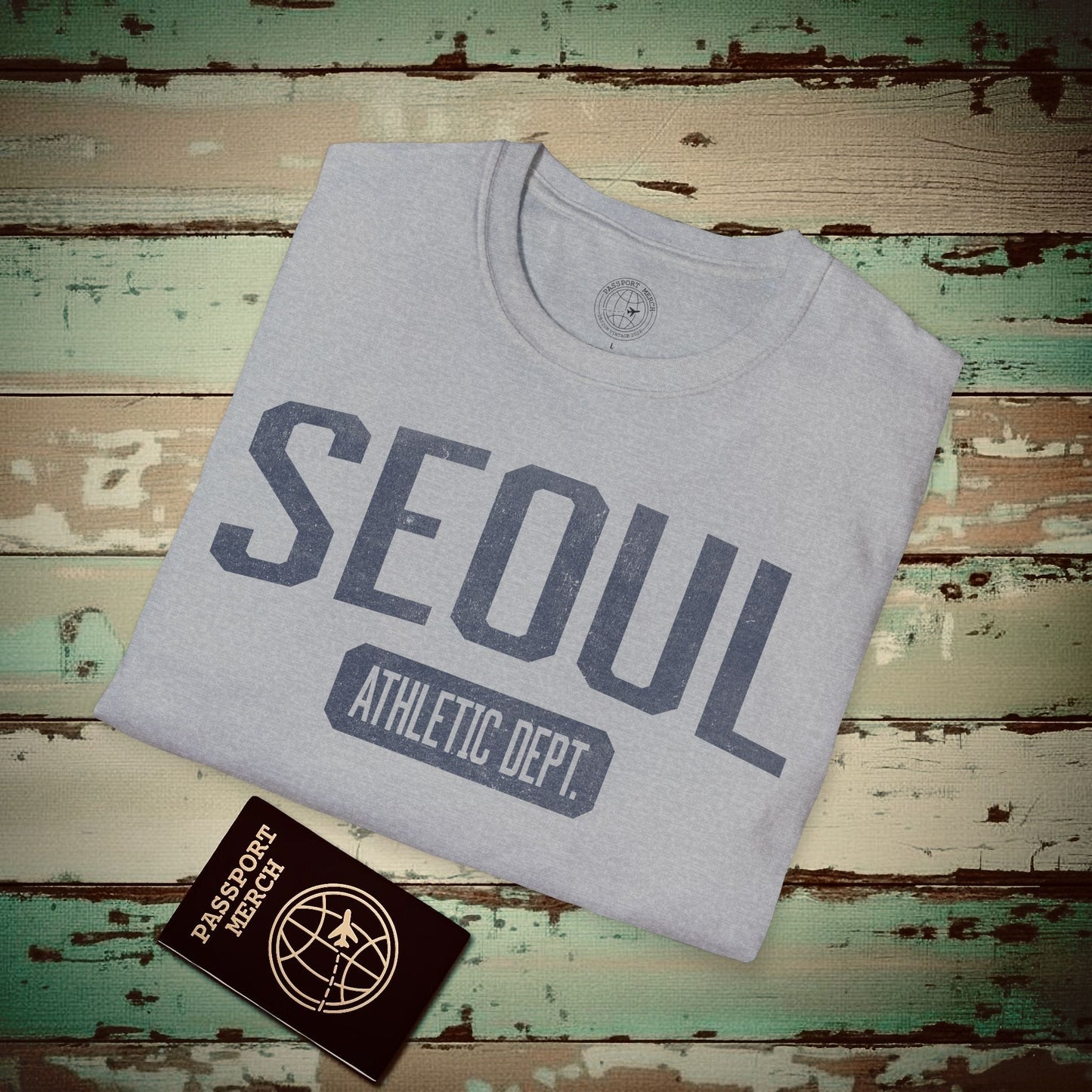 Seoul Athletic Dept. Korea T-Shirt Sport Grey / S