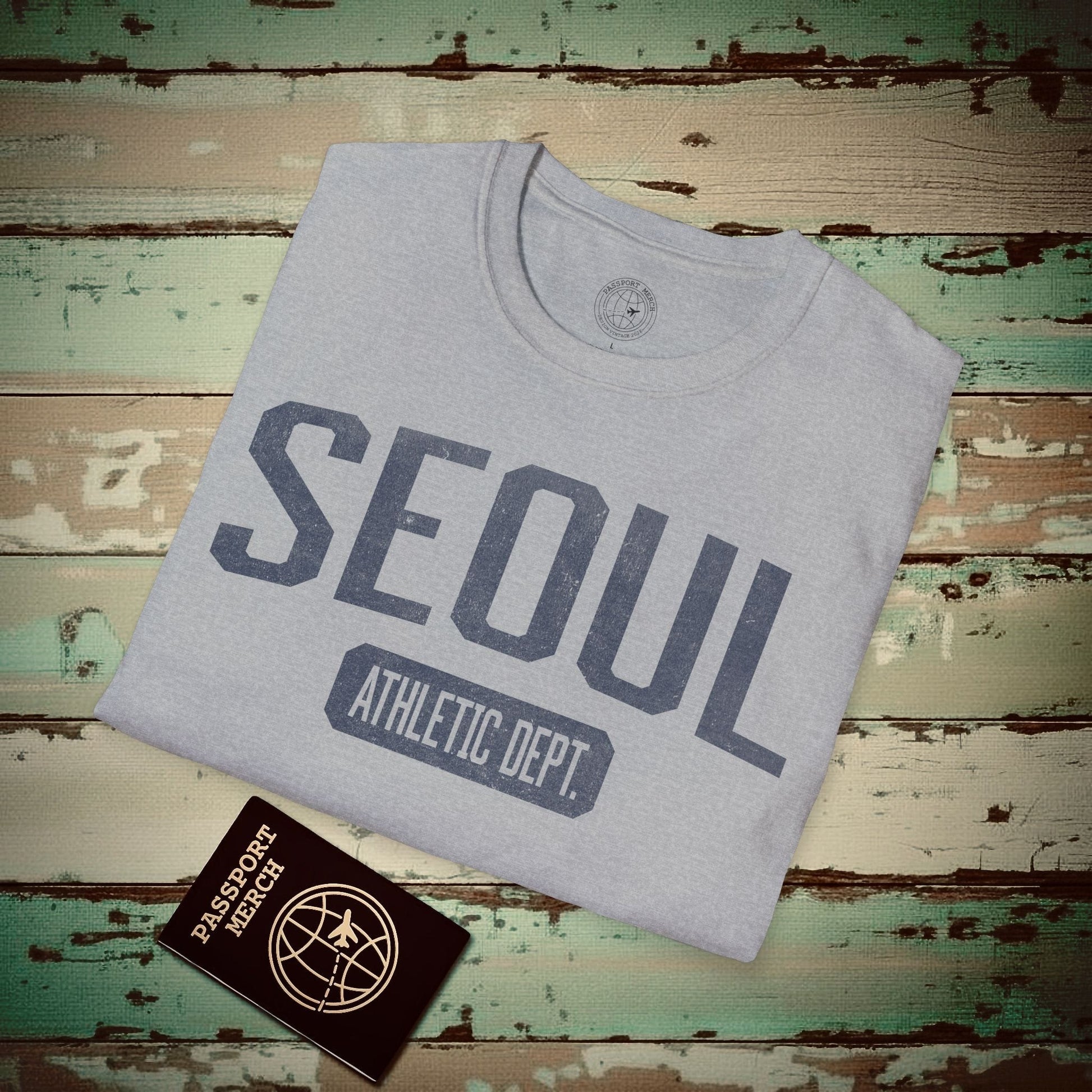 Seoul Athletic Dept. Korea T-Shirt Sport Grey / S