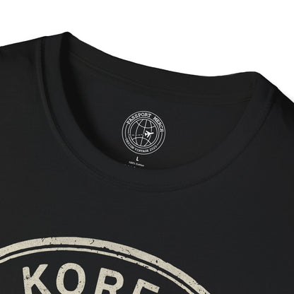 Seoul, Korea - Vintage Passport Stamp T-Shirt