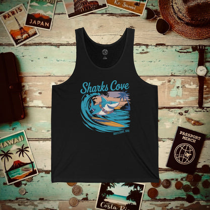 Sharks Cove Oahu, Hawaii Tank Top Black / XS