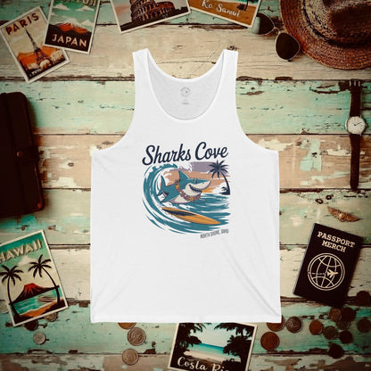 Sharks Cove Oahu, Hawaii Tank Top White / XS