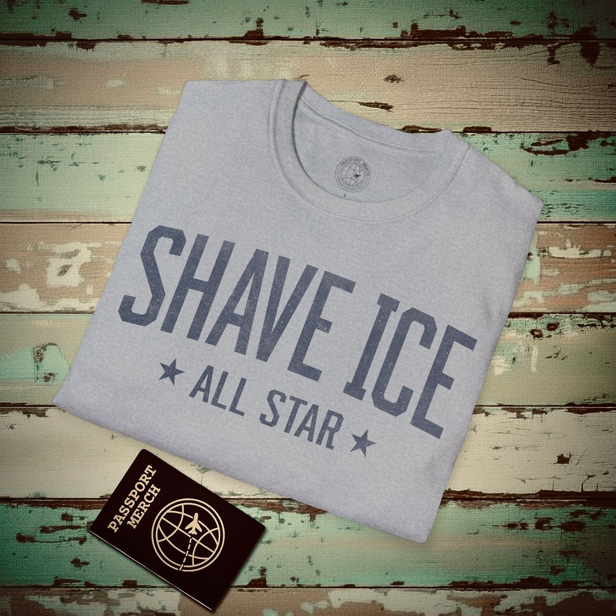 Shave Ice All Star, Hawaii T-Shirt Sport Grey / S