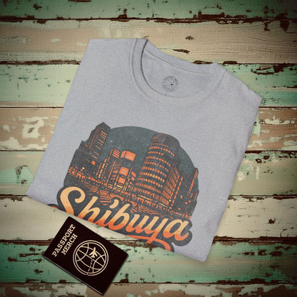 Shibuya, Japan - 80's Vintage T-Shirt Sport Grey / S