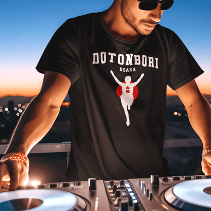 Signs of Wanderlust, Dotonbori, Osaka, Japan T-Shirt Black / S