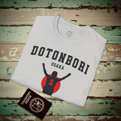 Signs of Wanderlust, Dotonbori, Osaka, Japan T-Shirt Ice Grey / S