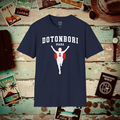 Signs of Wanderlust, Dotonbori, Osaka, Japan T-Shirt Navy / S