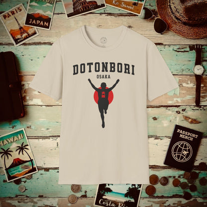 Signs of Wanderlust, Dotonbori, Osaka, Japan T-Shirt Sand / S