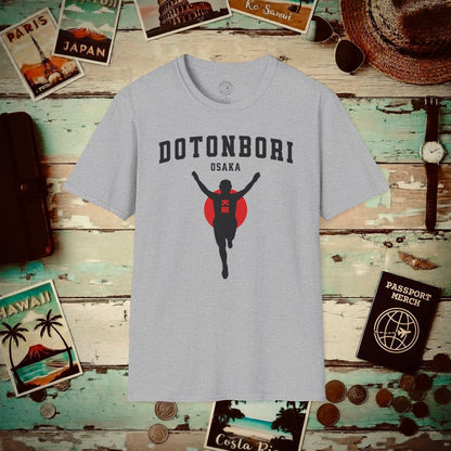 Signs of Wanderlust, Dotonbori, Osaka, Japan T-Shirt Sport Grey / S