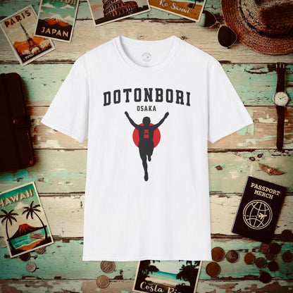 Signs of Wanderlust, Dotonbori, Osaka, Japan T-Shirt White / S