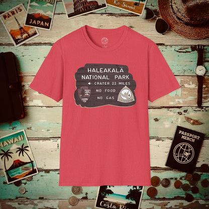 Signs of Wanderlust, Haleakala, Maui, Hawaii T-Shirt Heather Red / S