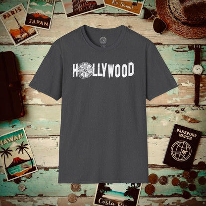 Signs of Wanderlust, Hollywood, California T-Shirt Dark Heather / S