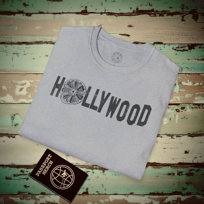 Signs of Wanderlust, Hollywood, California T-Shirt Sport Grey / S
