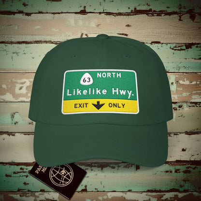 Signs of Wanderlust, Likelike Highway, Exit Only, Hawaii Hat Spruce / One size