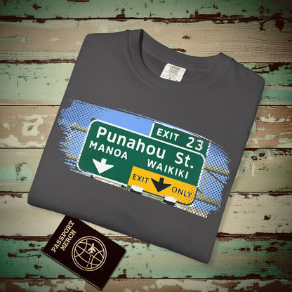 Signs of Wanderlust, Waikiki, Exit Only, Hawaii Heavy Tee