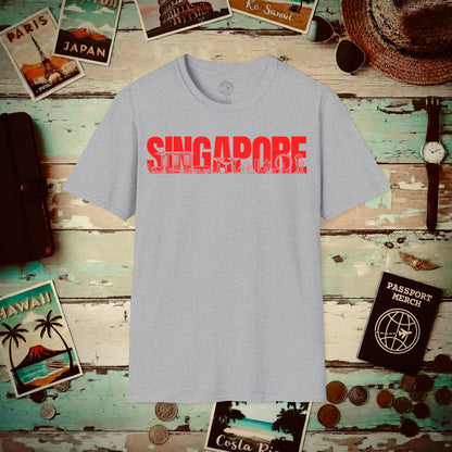 Singapore Monochrome Memories T-Shirt Sport Grey / S