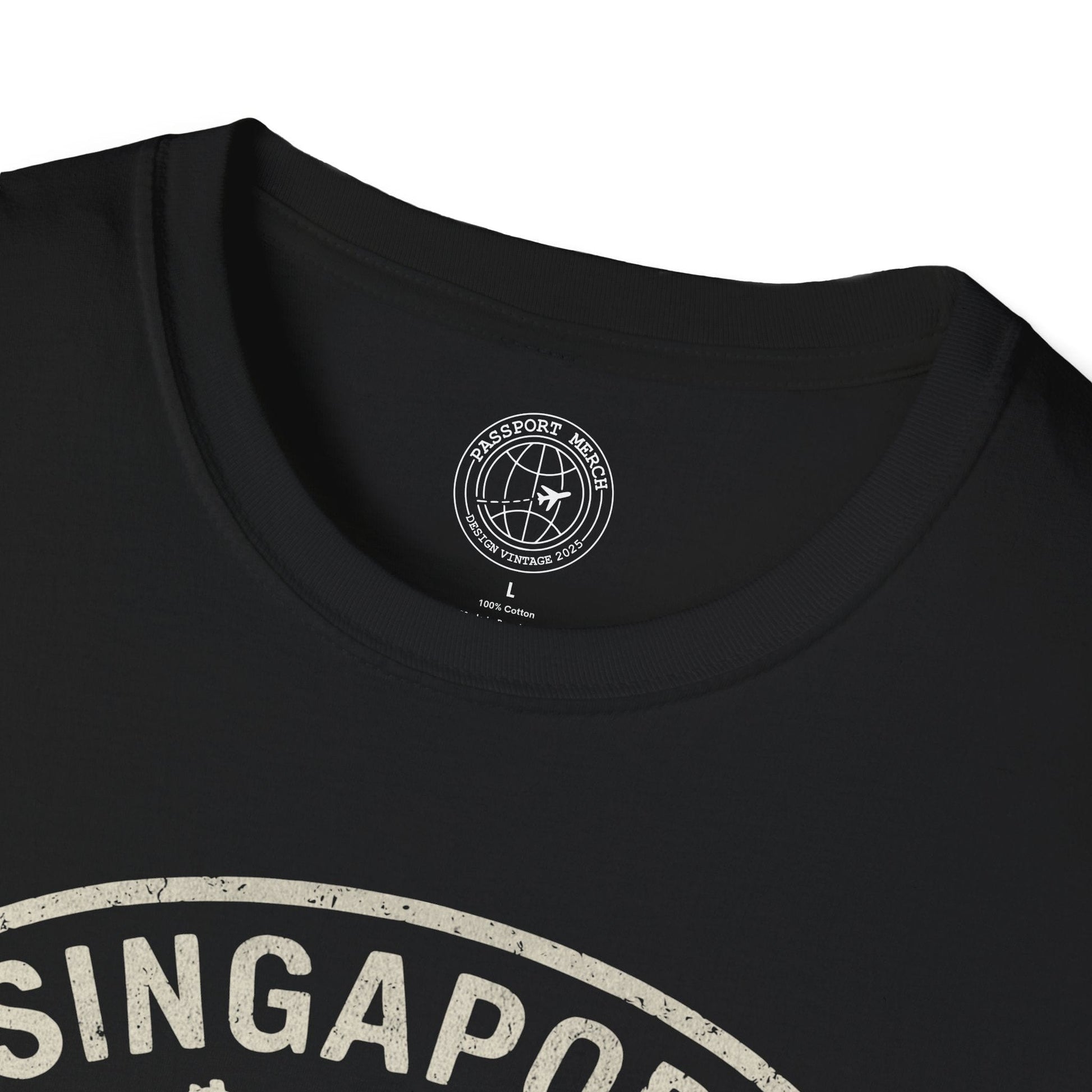 Singapore - Vintage Passport Stamp T-Shirt
