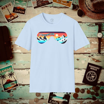 Ski Whistler Canada T-Shirt Light Blue / S