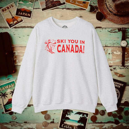 Ski You In Canada! Crewneck Ash / S