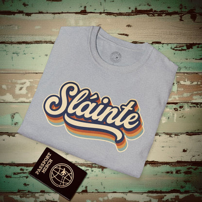 Sláinte (Classic 70s), Ireland T-Shirt Sport Grey / S