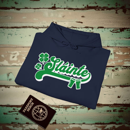Sláinte, Ireland Hoodie Navy / S
