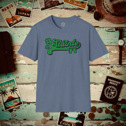 Sláinte, Ireland T-Shirt Heather Indigo / S