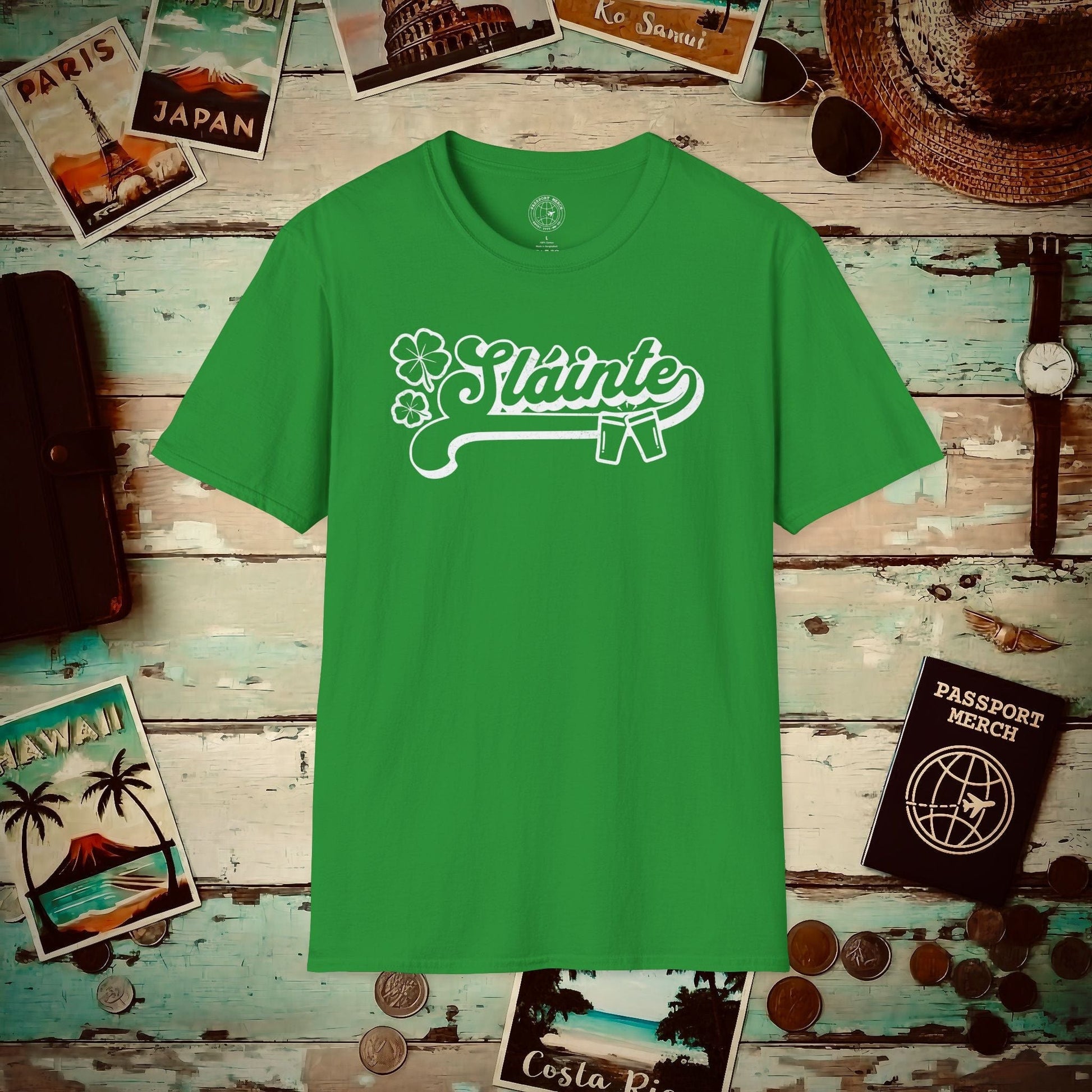 Sláinte, Ireland T-Shirt Irish Green / S