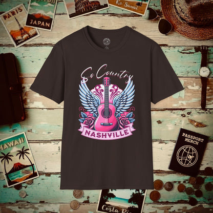 So Country, Nashville Tennessee T-Shirt Dark Chocolate / S