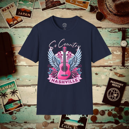 So Country, Nashville Tennessee T-Shirt Navy / S
