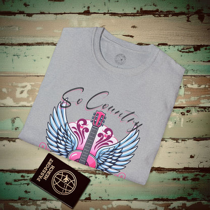 So Country, Nashville Tennessee T-Shirt Sport Grey / S