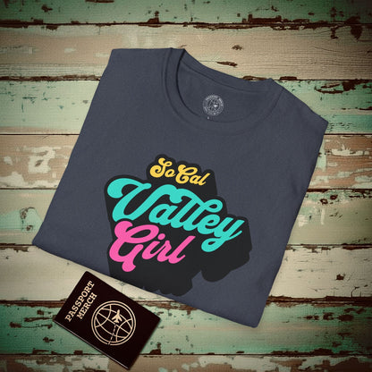 SoCal Valley Girl, California T-Shirt Heather Navy / S