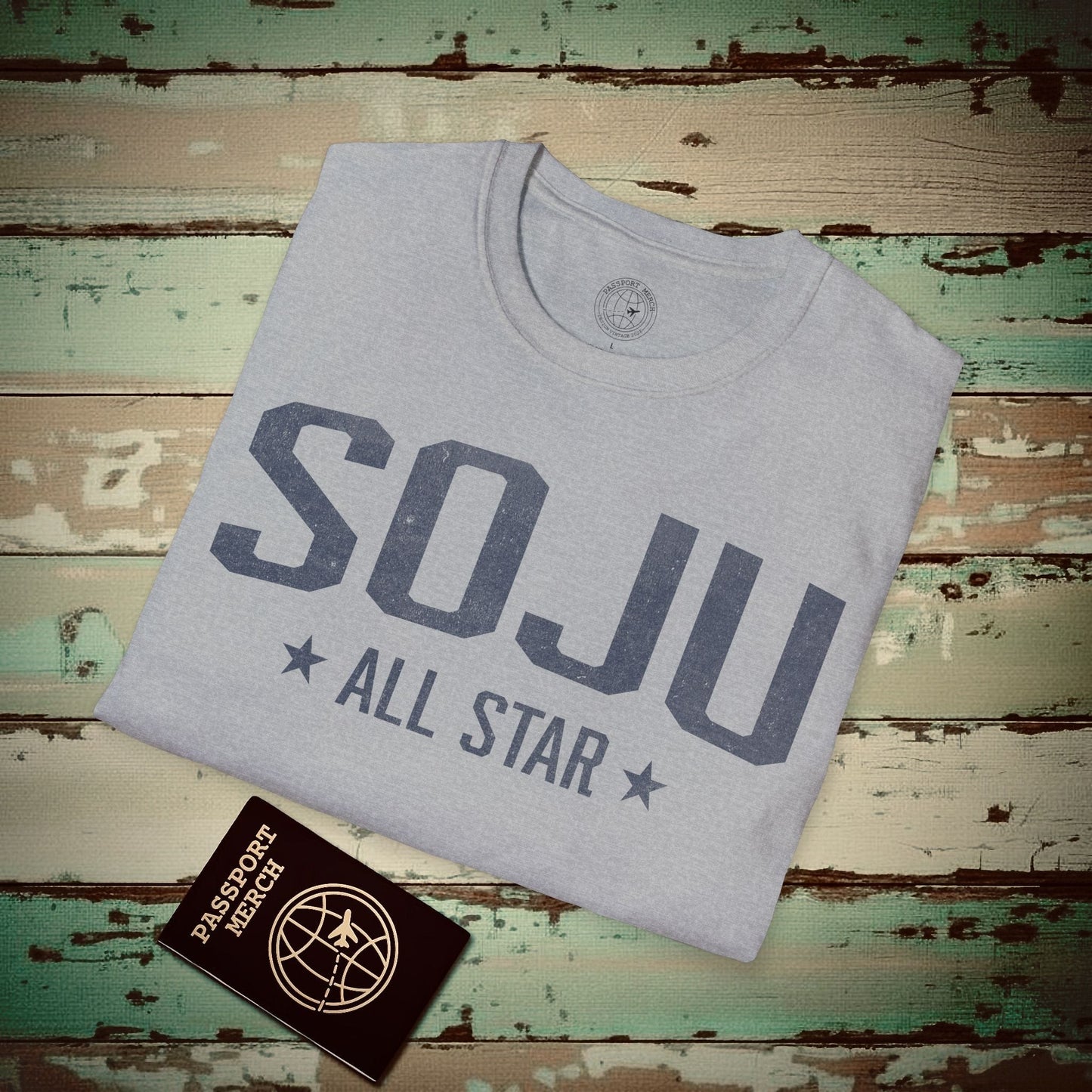 Soju All Star, Korea T-Shirt Sport Grey / S