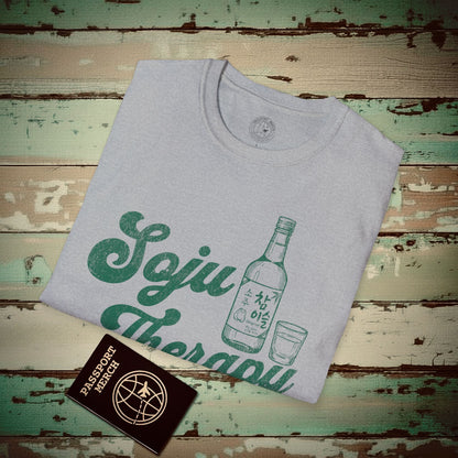 Soju Therapy, Korea T-Shirt Sport Grey / S
