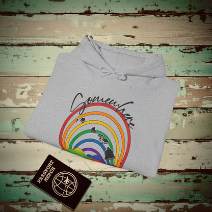 Somewhere Over the Rainbow Hawaii Hoodie Sport Grey / S