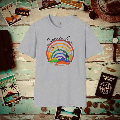 Somewhere Over the Rainbow Hawaii T-Shirt Sport Grey / S