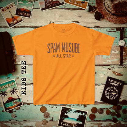 Spam Musubi All Star, Hawaii Kids Tee XS / Tennessee Orange