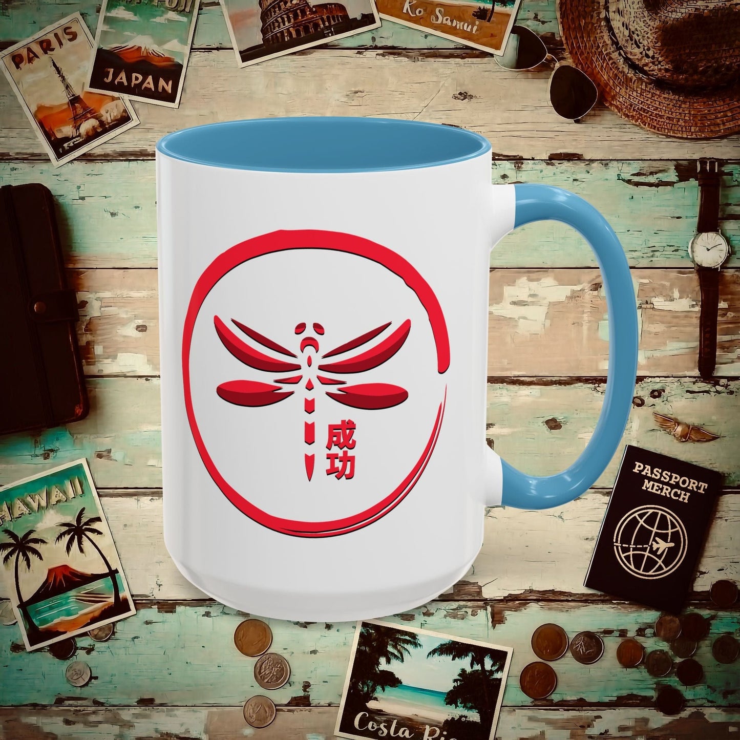 Success (Seikō) Dragonfly, Japan 15oz Mug Light Blue / 15oz