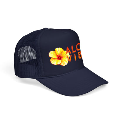 Sun-Kissed Hibiscus Aloha Vibes, Hawaii Trucker Hat