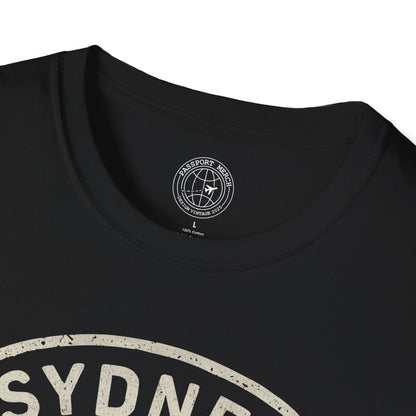 Sydney, Australia - Vintage Passport Stamp T-Shirt