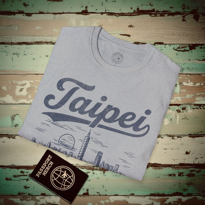 Taipei Vintage Monochrome T-Shirt Sport Grey / S