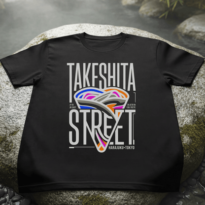 Takeshita Street Crepes, Japan T-Shirt Black / S