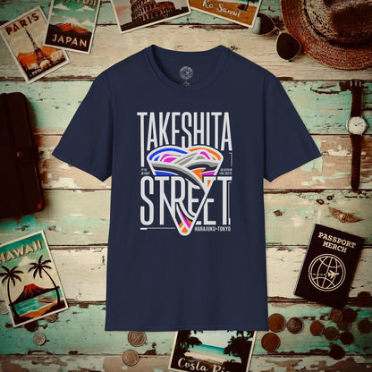 Takeshita Street Crepes, Japan T-Shirt Navy / S