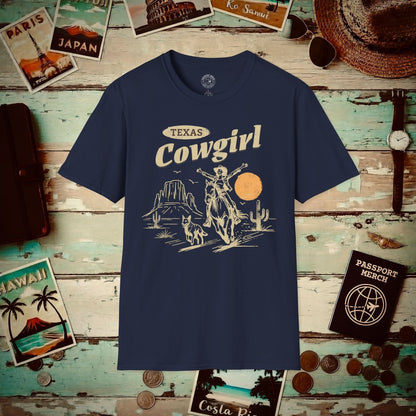 Texas Cowgirl T-Shirt Navy / S