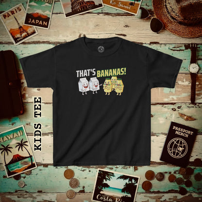 That's Bananas! Korea Kids Tee Black / XS