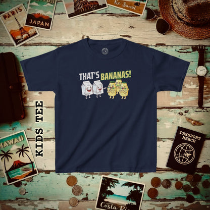 That's Bananas! Korea Kids Tee Navy / XS