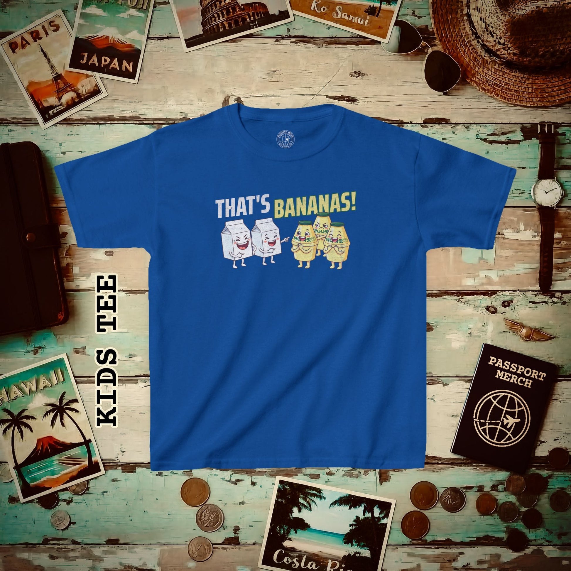 That's Bananas! Korea Kids Tee Royal / XS