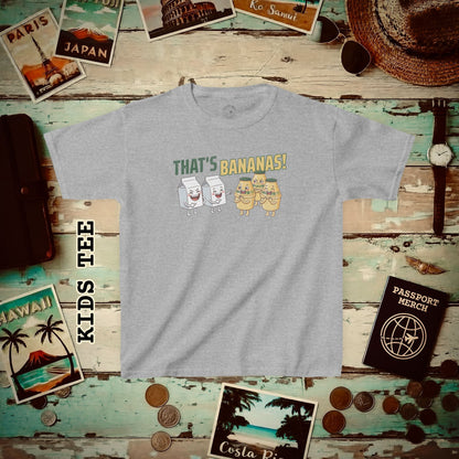 That's Bananas! Korea Kids Tee Sport Grey / XS