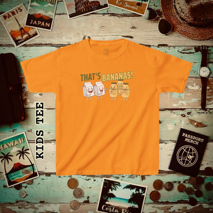 That's Bananas! Korea Kids Tee Tennessee Orange / XS