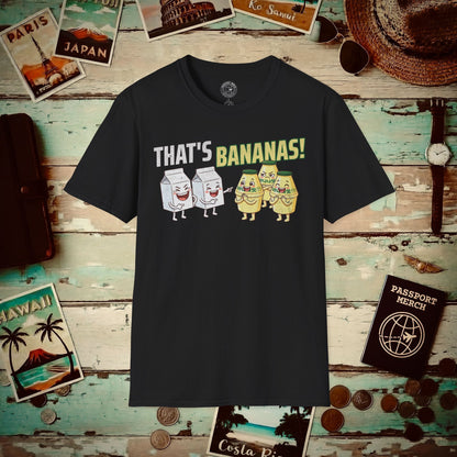 That's Bananas! Korea T-Shirt Black / S